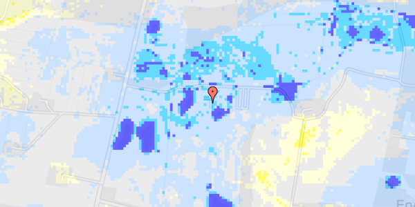 Ekstrem regn på Hunetorpvej 115K