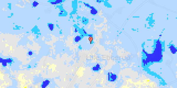 Ekstrem regn på Ll. Ebberupvej 7A