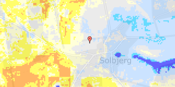 Ekstrem regn på Solbjerg Kirkevej 1