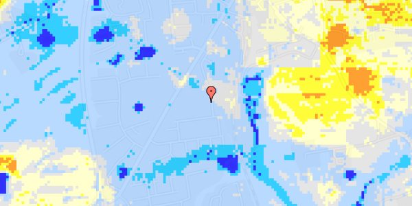 Ekstrem regn på Teglvangen 25B