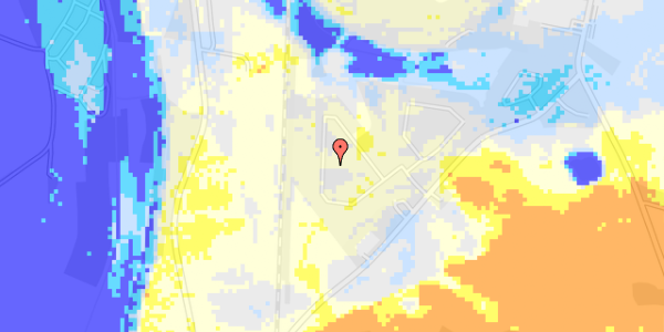 Ekstrem regn på Jernbanevej 118