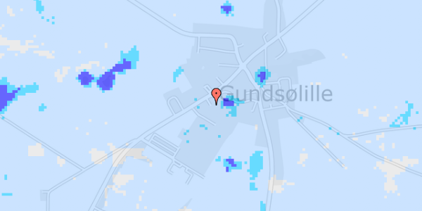 Ekstrem regn på Store Valbyvej 248D