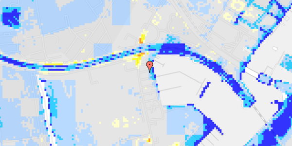 Ekstrem regn på Bådehavnsgade 33D