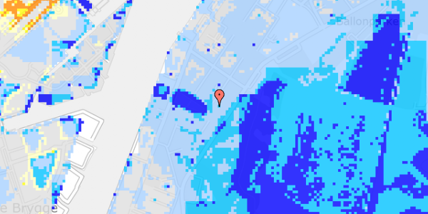 Ekstrem regn på Poul Hartlings Gade 9, 4. th