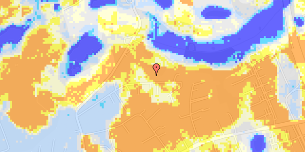 Ekstrem regn på Kong Valdemars Vej 31B