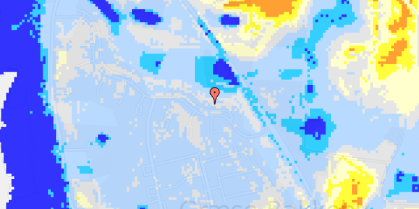 Ekstrem regn på Bakkekammen 40