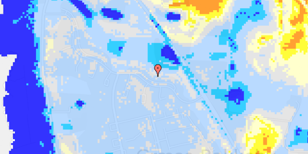 Ekstrem regn på Bakkekammen 46