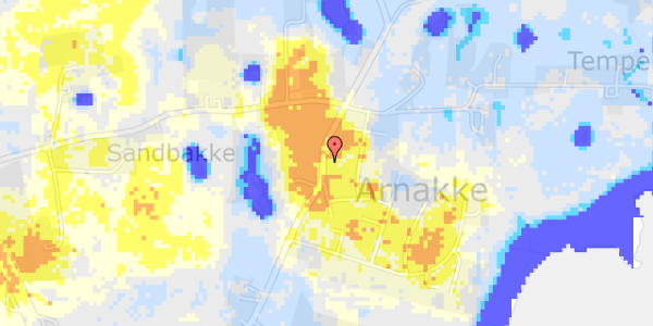 Ekstrem regn på Ågerupvej 53A