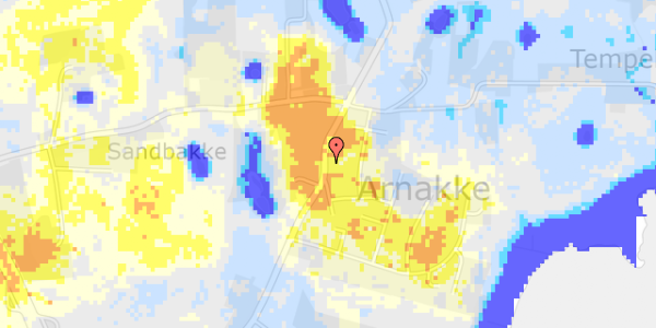 Ekstrem regn på Ågerupvej 53B