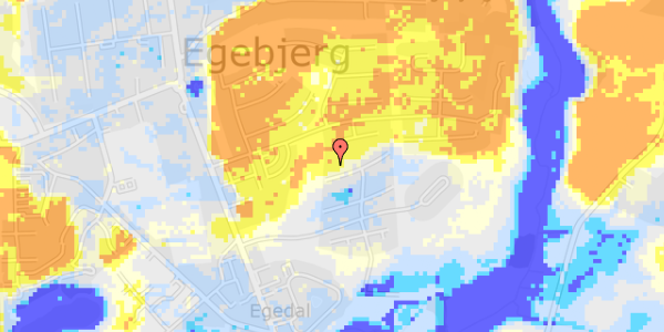 Ekstrem regn på Egedalsbakken 19