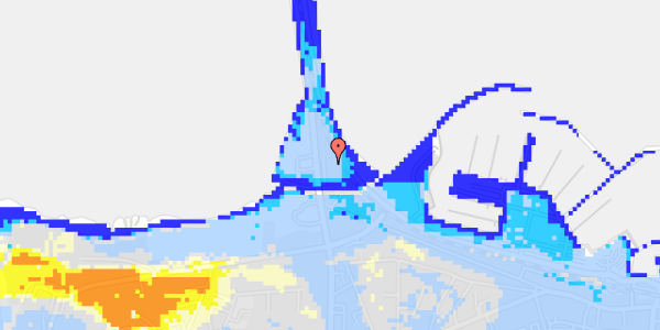 Ekstrem regn på Strandparken 4, 5. th