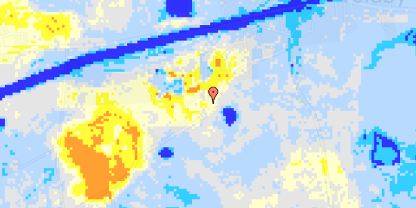 Ekstrem regn på Farrevej 24C