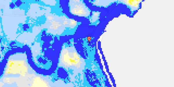 Ekstrem regn på Strandvejen 220