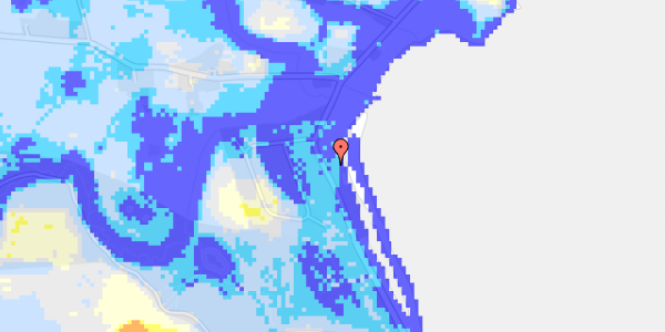 Ekstrem regn på Strandvejen 227