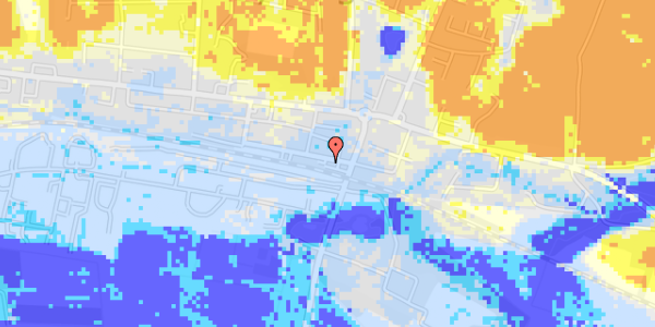 Ekstrem regn på Jernbanegade 30, 1. 3