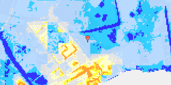 Ekstrem regn på Hf. Bergmannshave 44