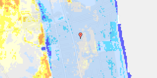 Ekstrem regn på Strandkanten 11, 2. th