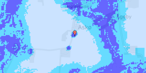 Ekstrem regn på Askøvej 7A