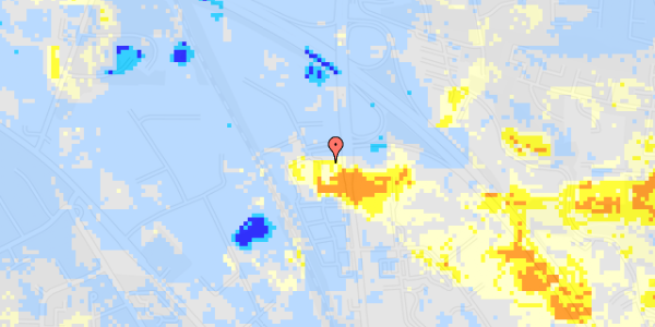 Ekstrem regn på Bødkervej 1