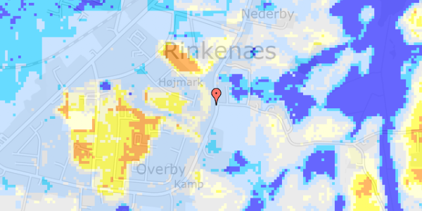 Ekstrem regn på Nederbyvej 90