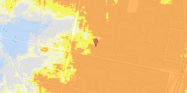 Ekstrem regn på Rolfsgade 100, 3. 