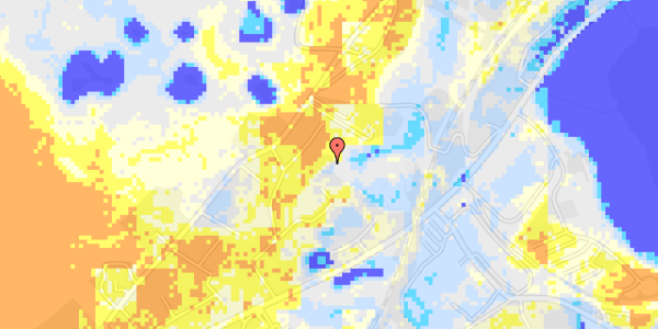 Ekstrem regn på Skivevej 74A