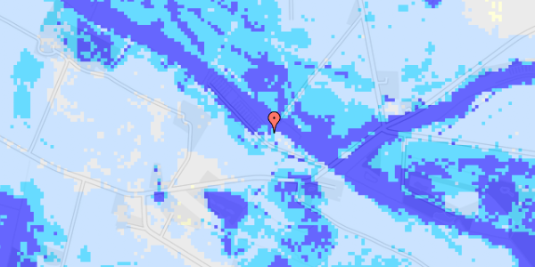 Ekstrem regn på Krogbrovej 34B