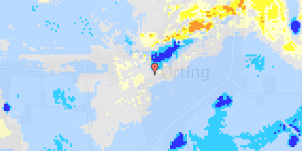 Ekstrem regn på Smedegade 60A