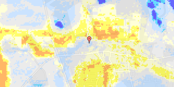 Ekstrem regn på Birte Thyssens Vej 8