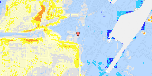 Ekstrem regn på Frederiks Plads 16, 1. 3