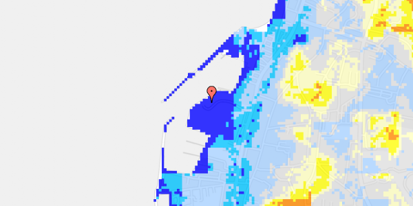 Ekstrem regn på Strandvejen 8A