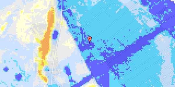 Ekstrem regn på Tranevej 6