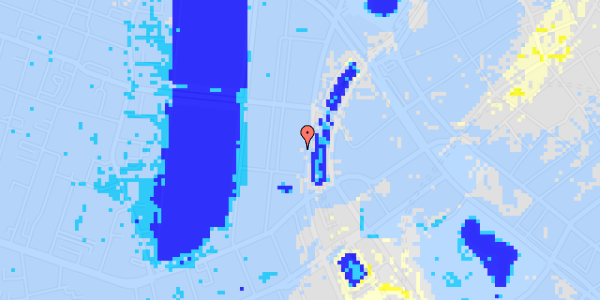 Ekstrem regn på Vester Farimagsgade 17, 5. 