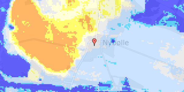 Ekstrem regn på Nybøllevej 61B