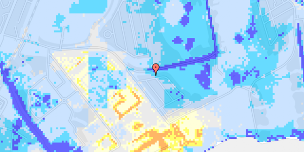 Ekstrem regn på Hf. Bergmannshave 5