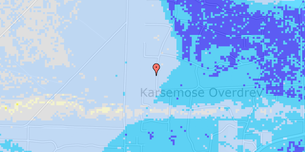 Ekstrem regn på Skjalm Hvidesvej 94