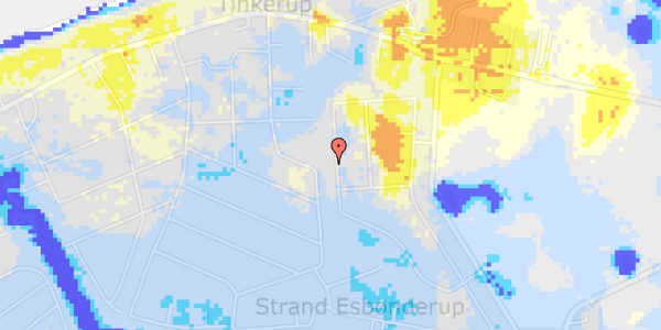 Ekstrem regn på Dyrholmen 43