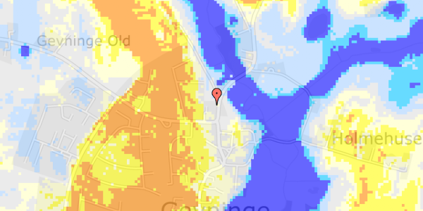 Ekstrem regn på Åbjerg 2