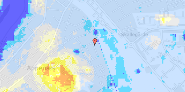 Ekstrem regn på Pærevænget 16B