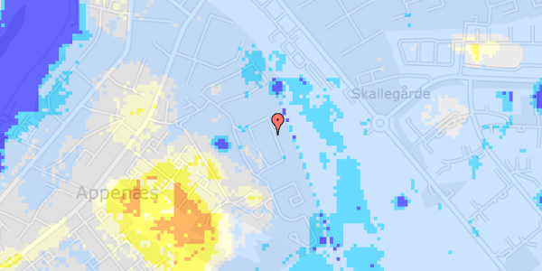 Ekstrem regn på Pærevænget 18B