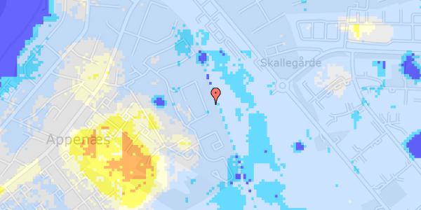 Ekstrem regn på Pærevænget 19A