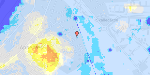 Ekstrem regn på Pærevænget 24A