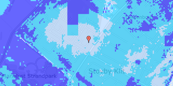 Ekstrem regn på Elsdyrstien 18