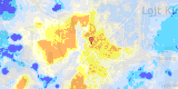 Ekstrem regn på Mosevej 17