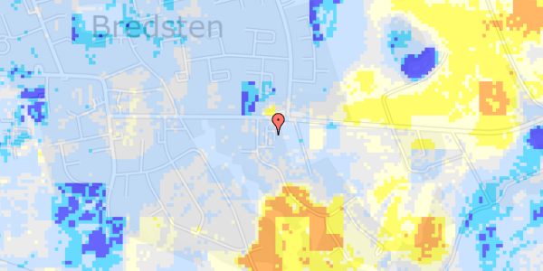 Ekstrem regn på Storedalsvej 15A