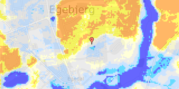 Ekstrem regn på Egedalsbakken 17