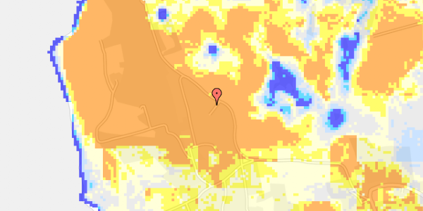 Ekstrem regn på Vigen 25