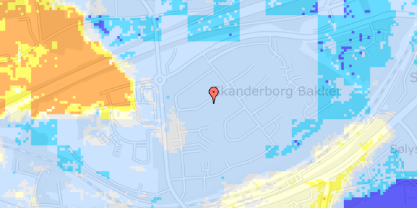 Ekstrem regn på Augustas Vænge 38