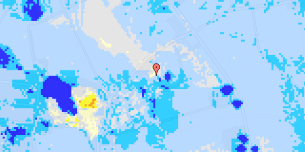 Ekstrem regn på Torneværksvej 108