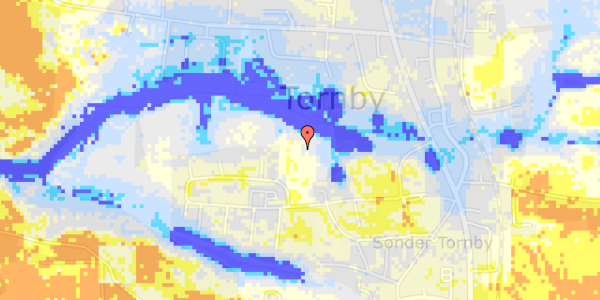 Ekstrem regn på Nejstgårdvej 123